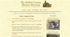 Desktop Screenshot of bullittcountyhistory.com